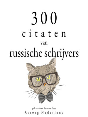 cover image of 300 citaten van Russische schrijvers